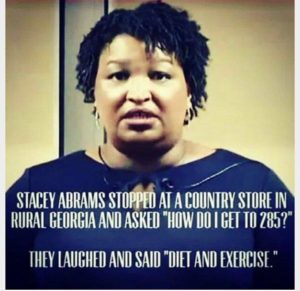 stacey abrams how do I get to 285.jpeg